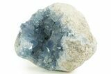 Sparkly, SKy-Blue Celestine (Celestite) Geode - Madagascar #344667-1